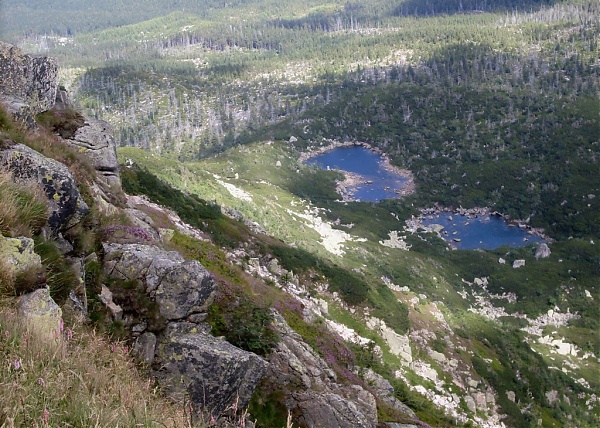 Widok ze Śnieżnych Kotłów